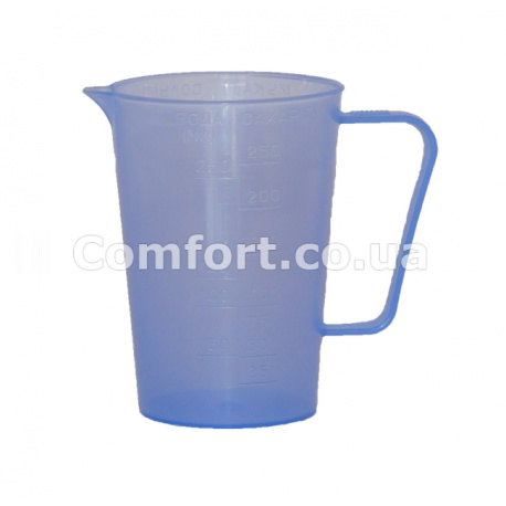 Кружка  0,25л мерная  синяя Полимер
