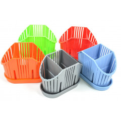 Пенек для ложек вилок корзинка укр