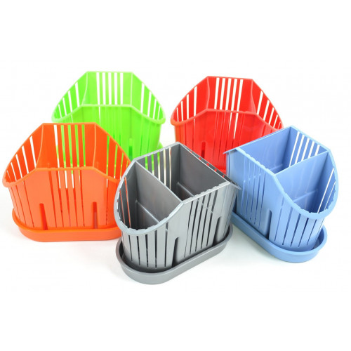 Пенек для ложек вилок корзинка укр