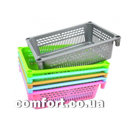 Ящик для фруктов цветной 