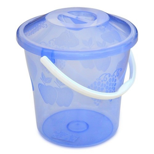 Ведро  12л  Полимер прозрачное