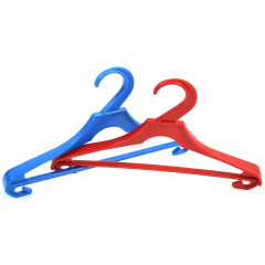 Плечики С детские цветные широкие