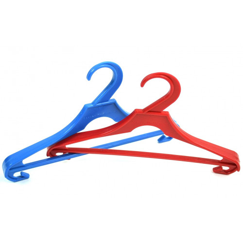 Плечики С детские цветные широкие