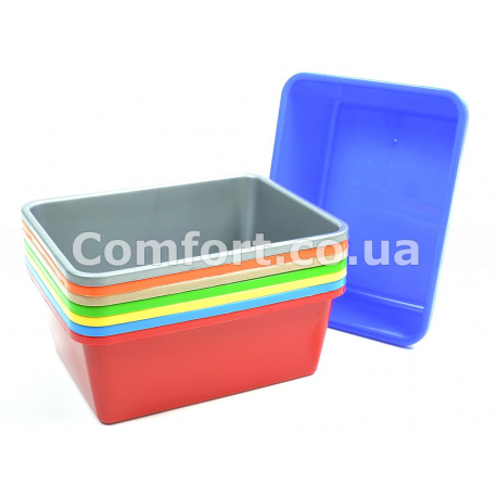 Миска Ламела   8л  прямоугольная   168