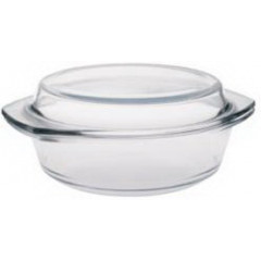 Посуда стекло 1л круглая (0,7л + 0,3л)   