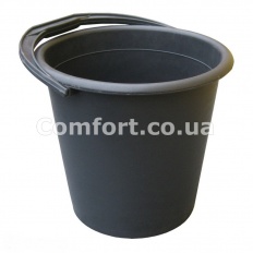 Ведро  10л  черное