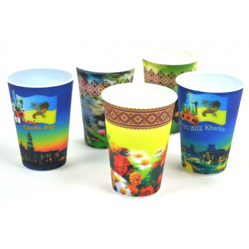 Стакан 0,5 с рисунком 3D