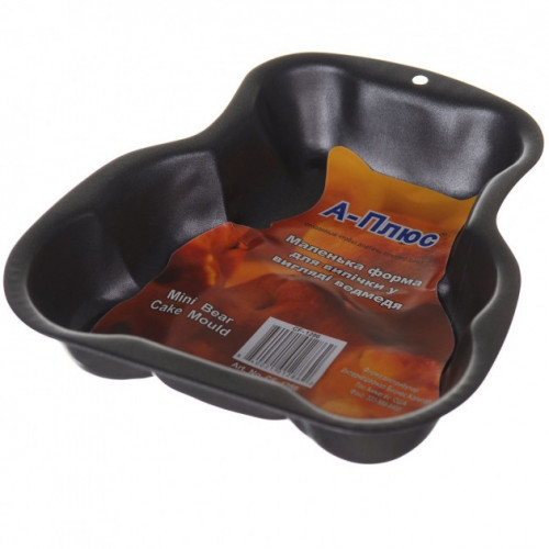 Форма 1286 для выпечки Мишка тефлон малая