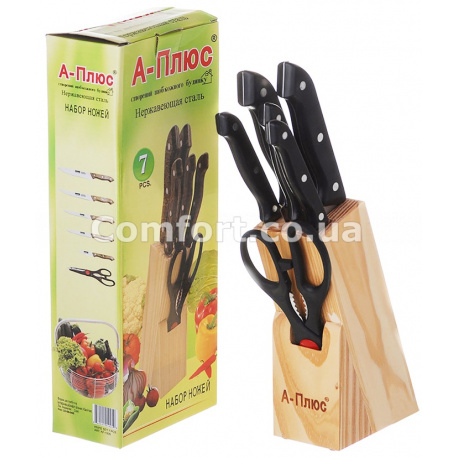 Набор  1005 ножей черный   