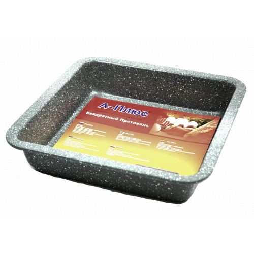 Противень 1141 квадратный мрамор