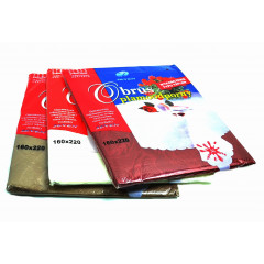 Скатертина тефлон 120х160 мк5  2613 білий 2