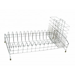 Сушилка для посуды 1-яр хром с вкладышем без поддона