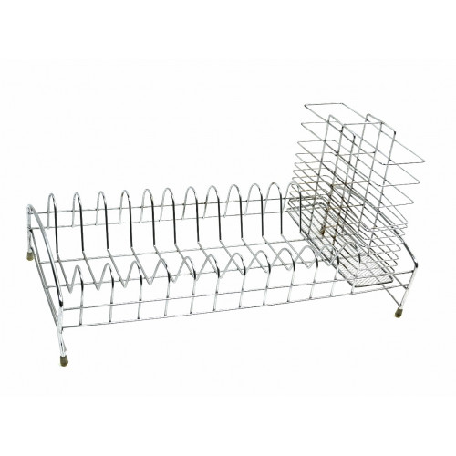 Сушилка для посуды 1-яр хром с вкладышем без поддона