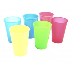 Стакан 0,5  цветной