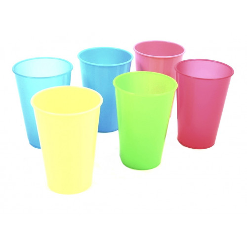 Стакан 0,5  цветной