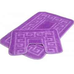 Коврик 2-й 50х80 турция фиолетовый 2