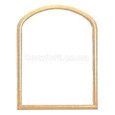 Зеркало 2001А без набора большое бежевое