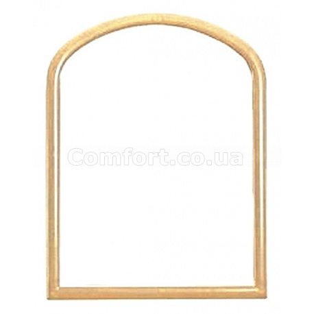 Зеркало 2001А без набора большое бежевое