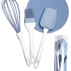 Кисточка 1956 силикон набор + лопатка + венчик