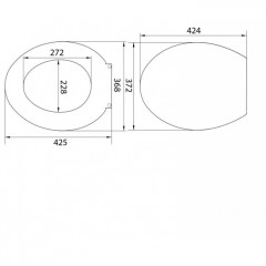 Сиденье для унитаза СПД-1 микролифт 2