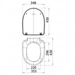 Крышка для унитаза СУ-8
