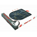 Крышка для унитаза ELIF с рисунком 372 черный мрамор