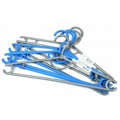 Плечики 5973 цветные с поворотным крючком