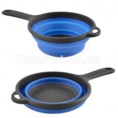 Дуршлаг 1977 силикон складной круглый   (48)