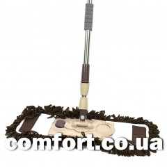 Полотер лапша 5002 коричневый 50см Премиум хром телескоп