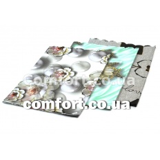 Скатерть 110х140  3D стандарт на тканевой основе 1803