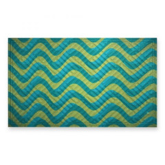 Коврик резина K-602 принт Индия-2 45х75