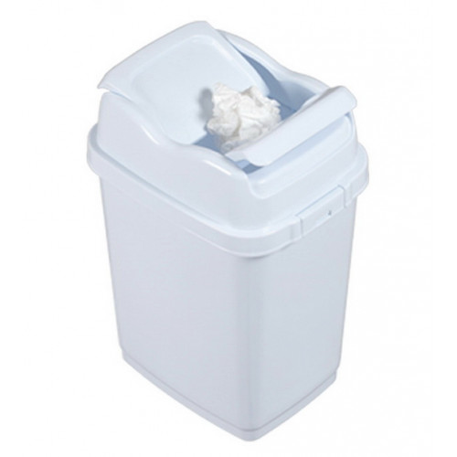 Відро для сміття 10л подвійна кришка 09712