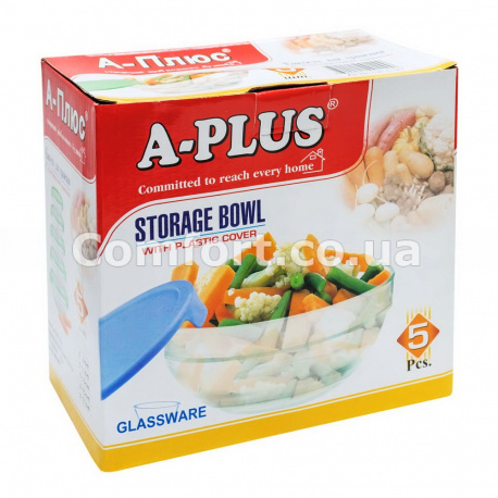 Судочки  0120 стекло 5шт 