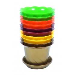 Вазон Тюльпан 13 різнокольоровий 2