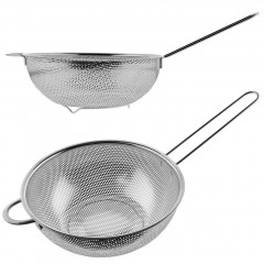 Дуршлаг 1242 с ручкой 19см лазерный   