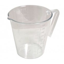 Кружка мерная 1,0 синяя