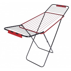 Сушилка для белья STAR красно-черная с подвесом