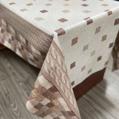 Клеенка 1,37*25м рулон ПВХ на нетканной основе