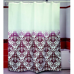 Штора Миранда ALINA узор бордо