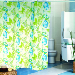 Штора Миранда SARE зеленые бабочки