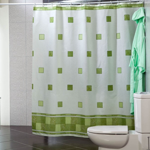 Штора Миранда POSTAKI зеленая