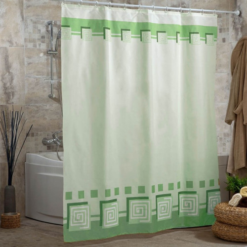 Штора Миранда LYKIA зеленая