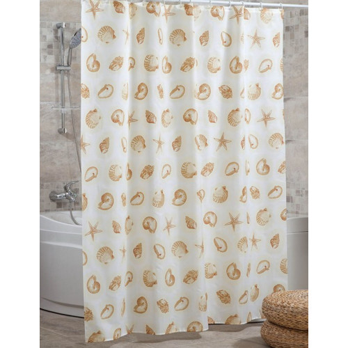 Штора Миранда STAR FISH бежевая