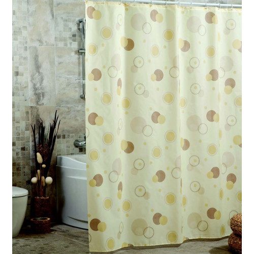Штора Миранда CIRCLE бежевая