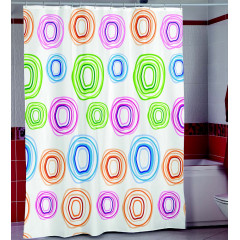 Штора Миранда COLOROL CIRCLE цветные кружочки