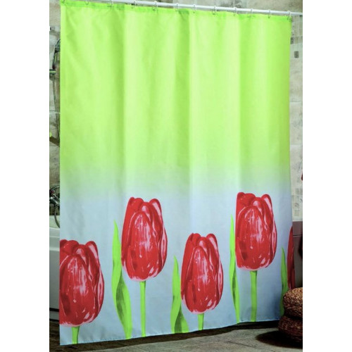 Штора Миранда LALE тюльпаны