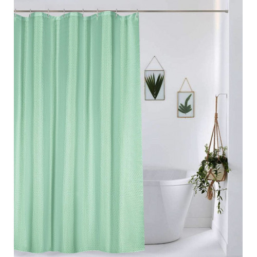 Штора Пика ткань Премиум однотонная 180х180 бирюза