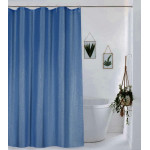 Штора Пика ткань Премиум однотонная 180х180 синяя