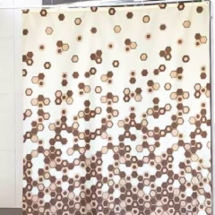 Штора Миранда TROY шестигранники бежевая