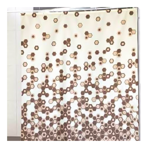 Штора Миранда TROY шестигранники бежевая